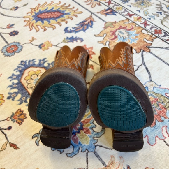 Lucchese 2000 Ostrich Leather Boots T4117HD 8 2E 65371 - Picture 5 of 6